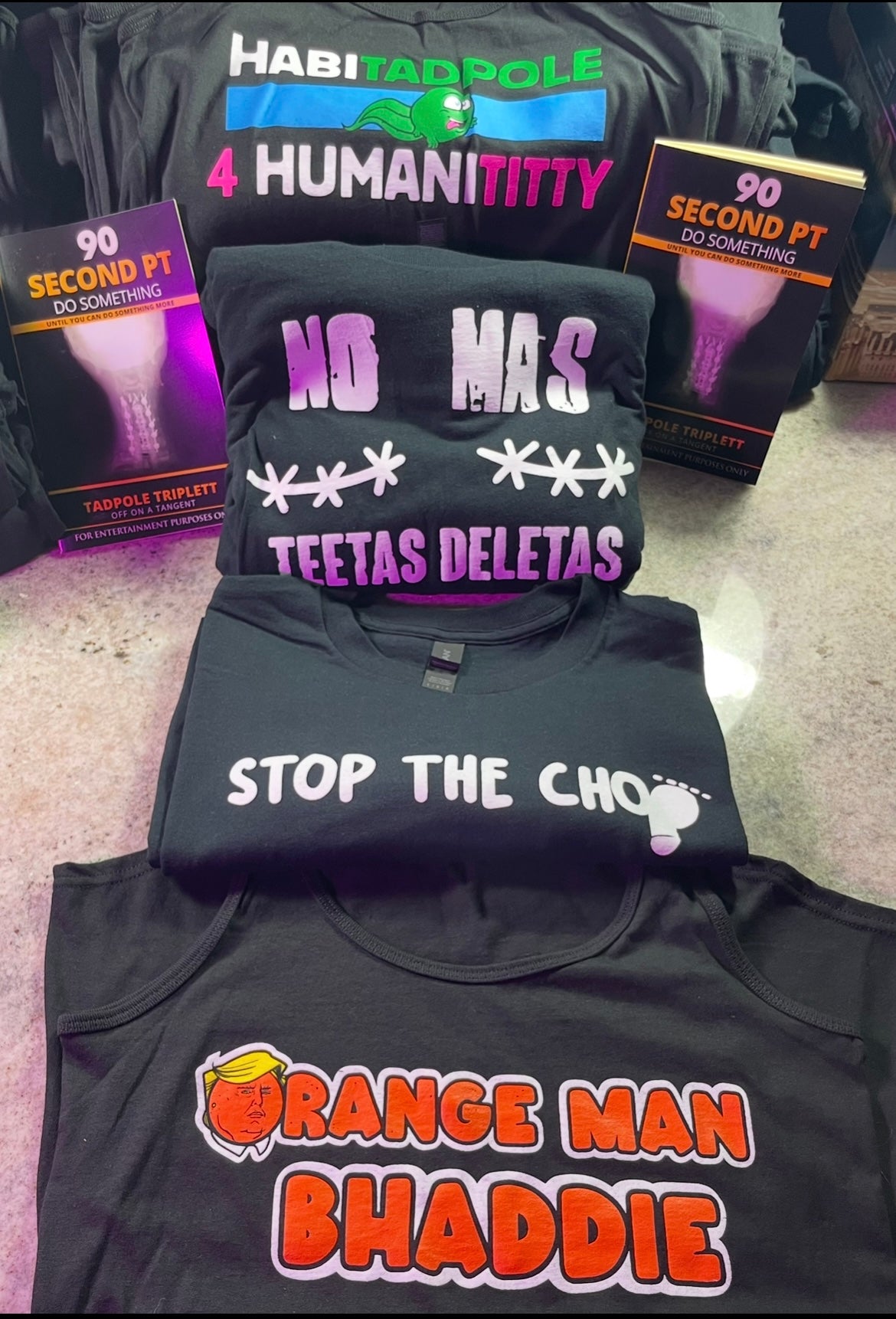 No Mas Teetas Deletas (Short Sleeve T-Shirt)